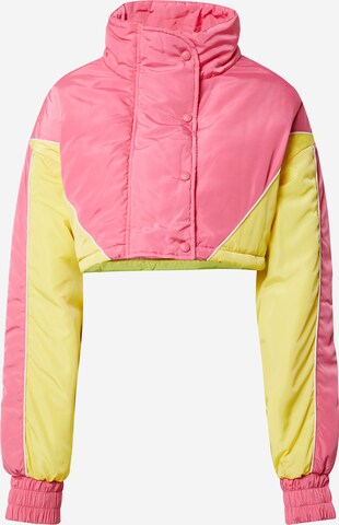 Nasty Gal Between-Season Jacket in Pink: front