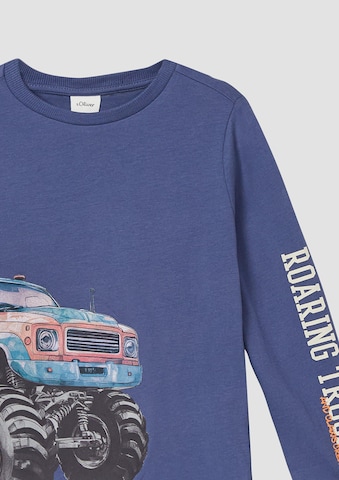 T-Shirt s.Oliver en bleu
