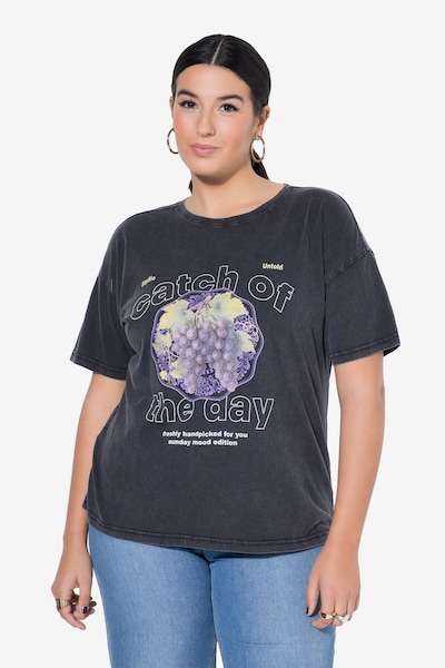 Studio Untold T-shirt en anthracite / gris chiné, Vue avec produit