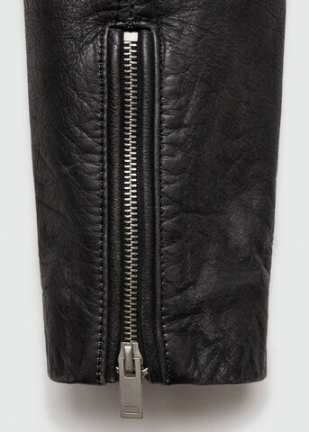 MANGO Between-season jacket 'Moto' in Black