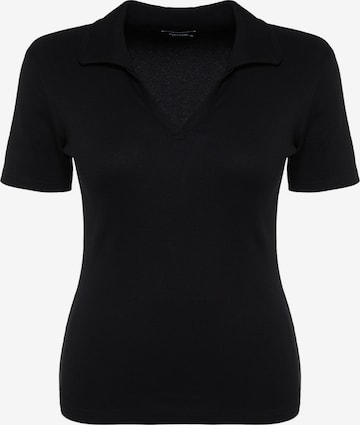 Trendyol Curve Shirt in Black: front