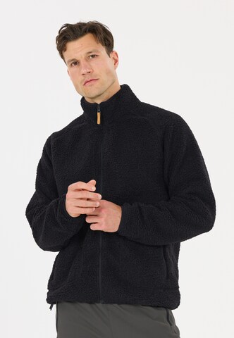 Whistler Funktionele fleece-jas 'Pioneer' in Zwart: voorkant
