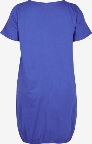 Zizzi Dress 'Polly' in Blue