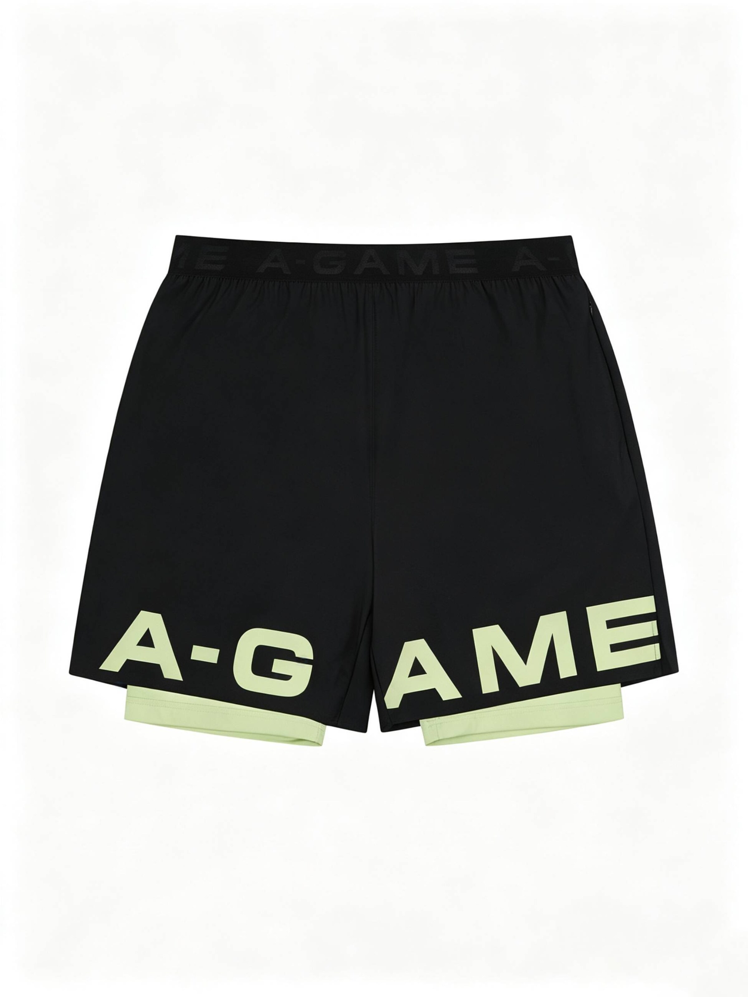 A-Game - Regular Calças de desporto em preto: frente