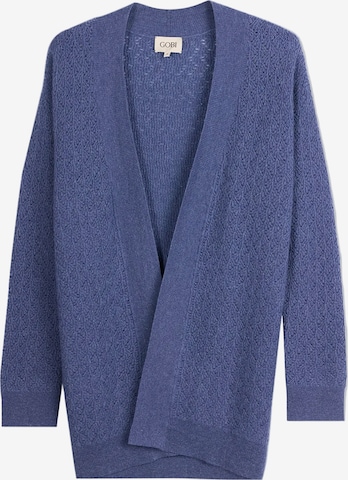 GOBI Cashmere Strickjacke in Blau: Vorderseite