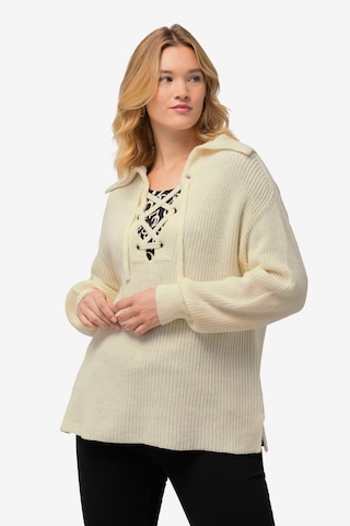 Ulla Popken Sweater in Yellow: front