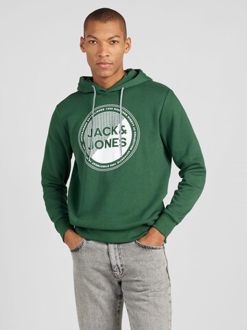 JACK & JONES Sweatshirt 'LOYD' in Green: front