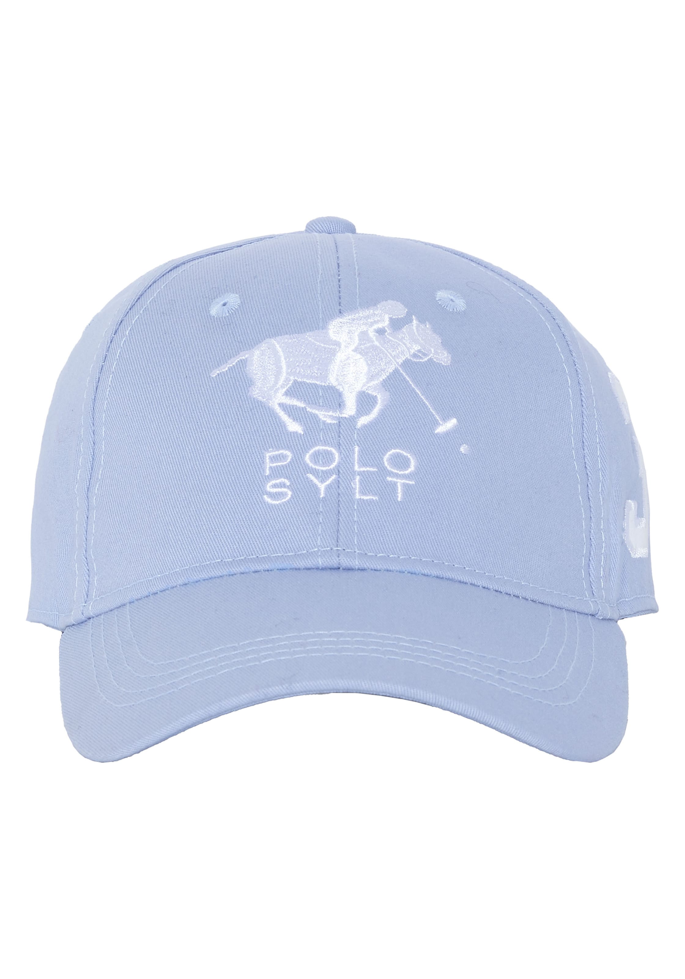 Polo Sylt Cap in Blue: front