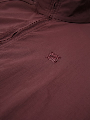 FILA - Sudadera con cremallera 'COLLALBO relaxed woven track jacket' en marrón