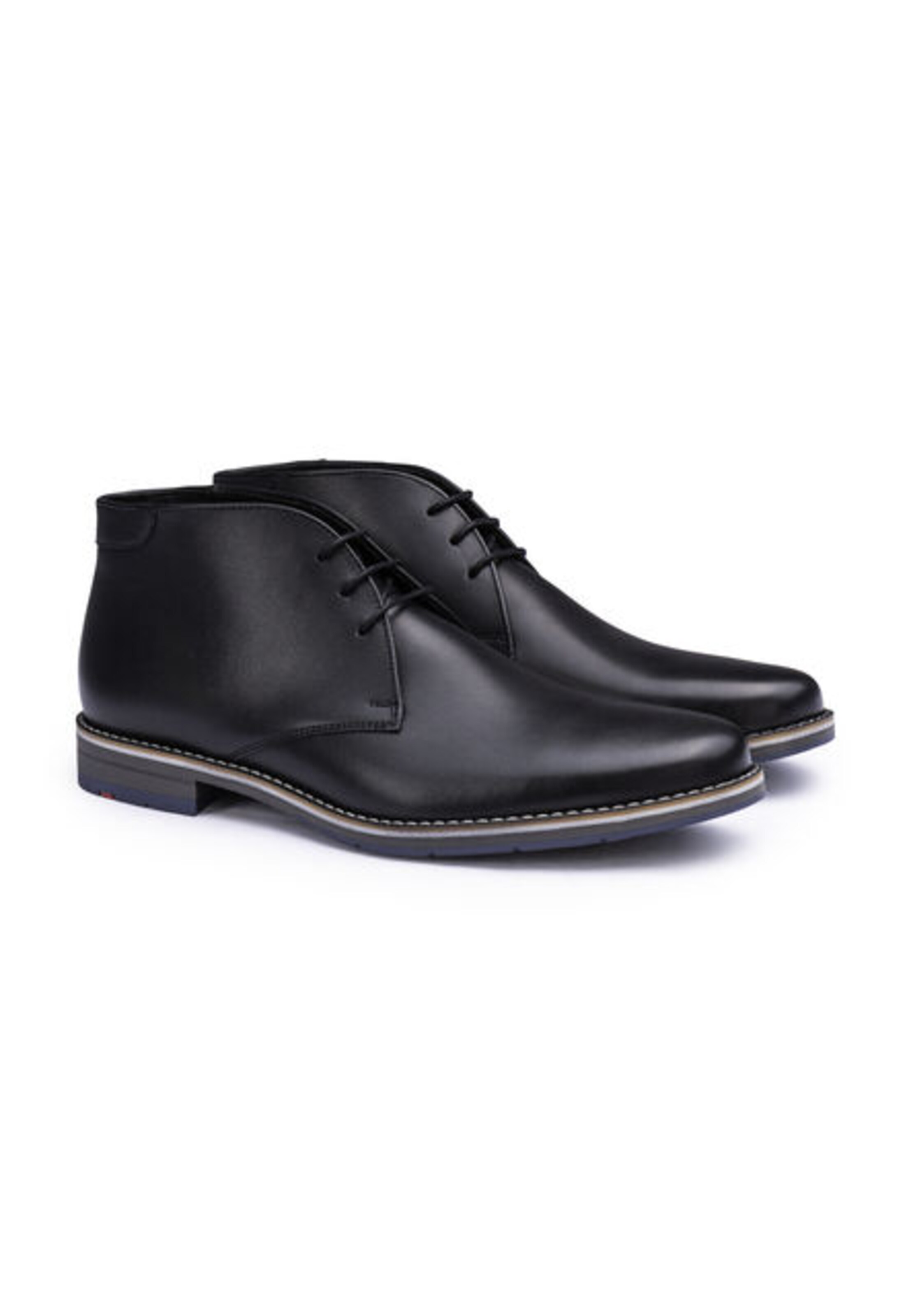 Bottes à lacets LLOYD en noir