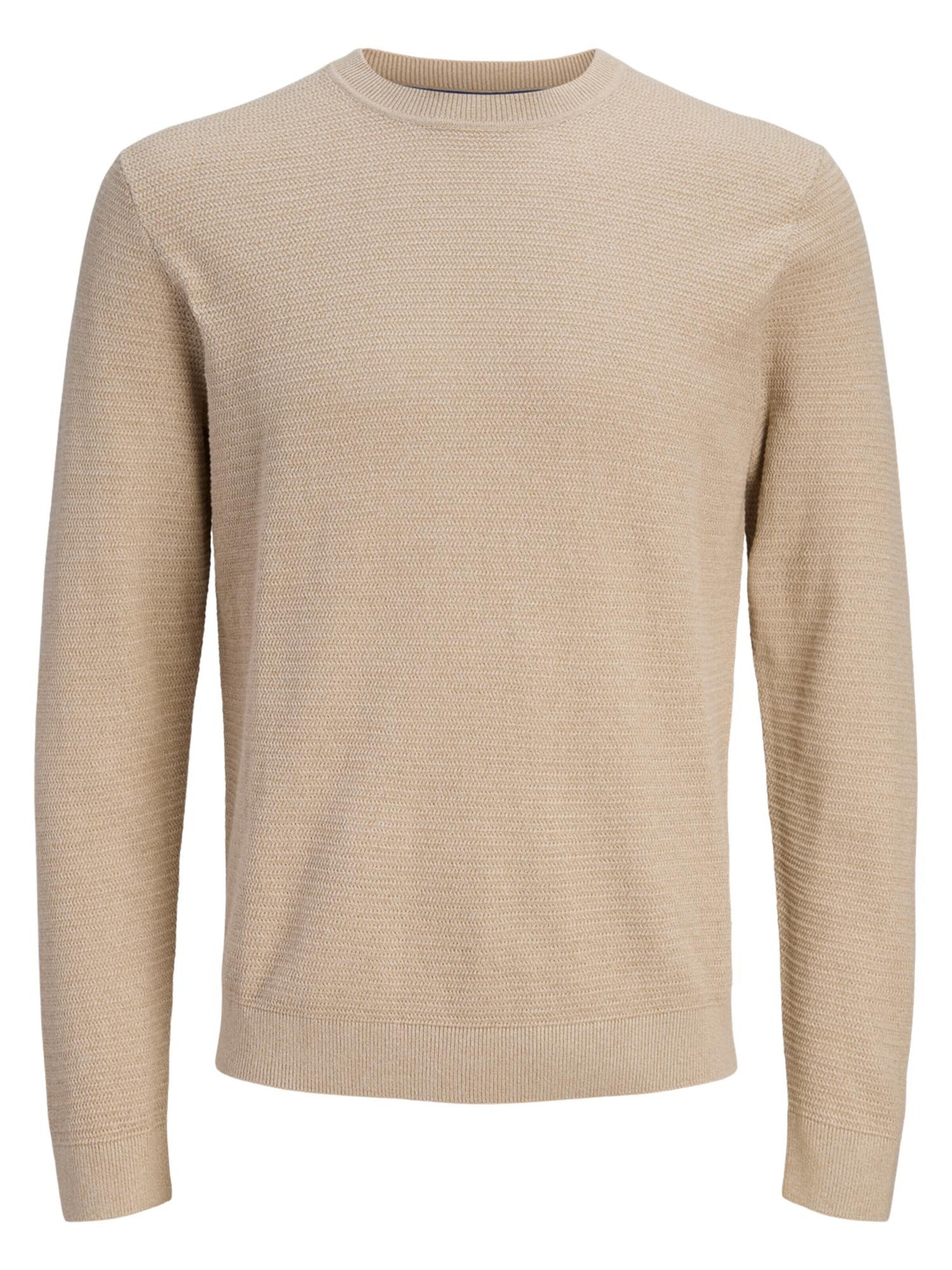 JACK & JONES Pullover 'Bluriley'‌‌ in S in hellbraun, Produktansicht