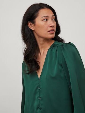 VILA Bluza | zelena barva