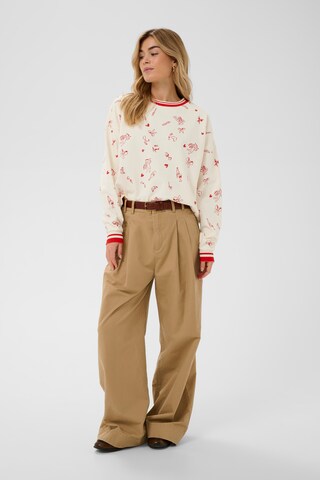 SAINT TROPEZ Sweatshirt i hvid: forside