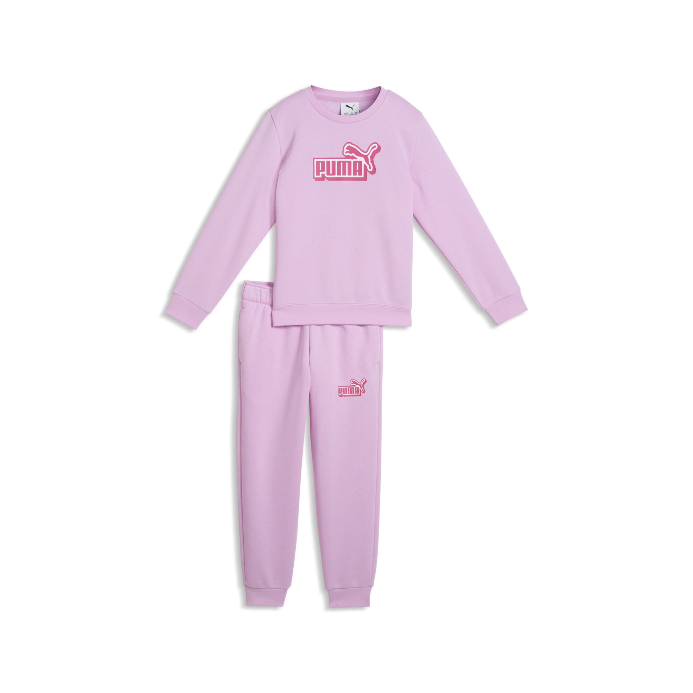 Survêtement PUMA en rose : devant