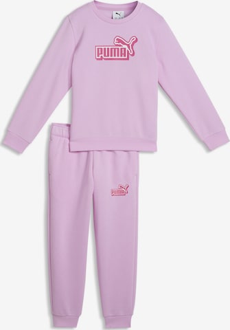 Survêtement PUMA en rose : devant