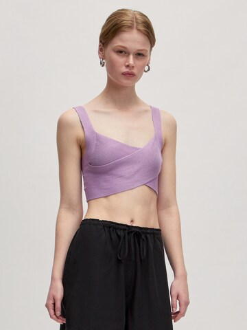 EDITED Top 'Rasmine' in Purple: front