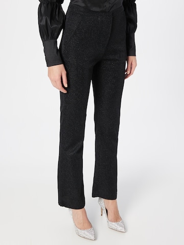 Rut & Circle Flared Pants 'COURTNEY' in Black: front