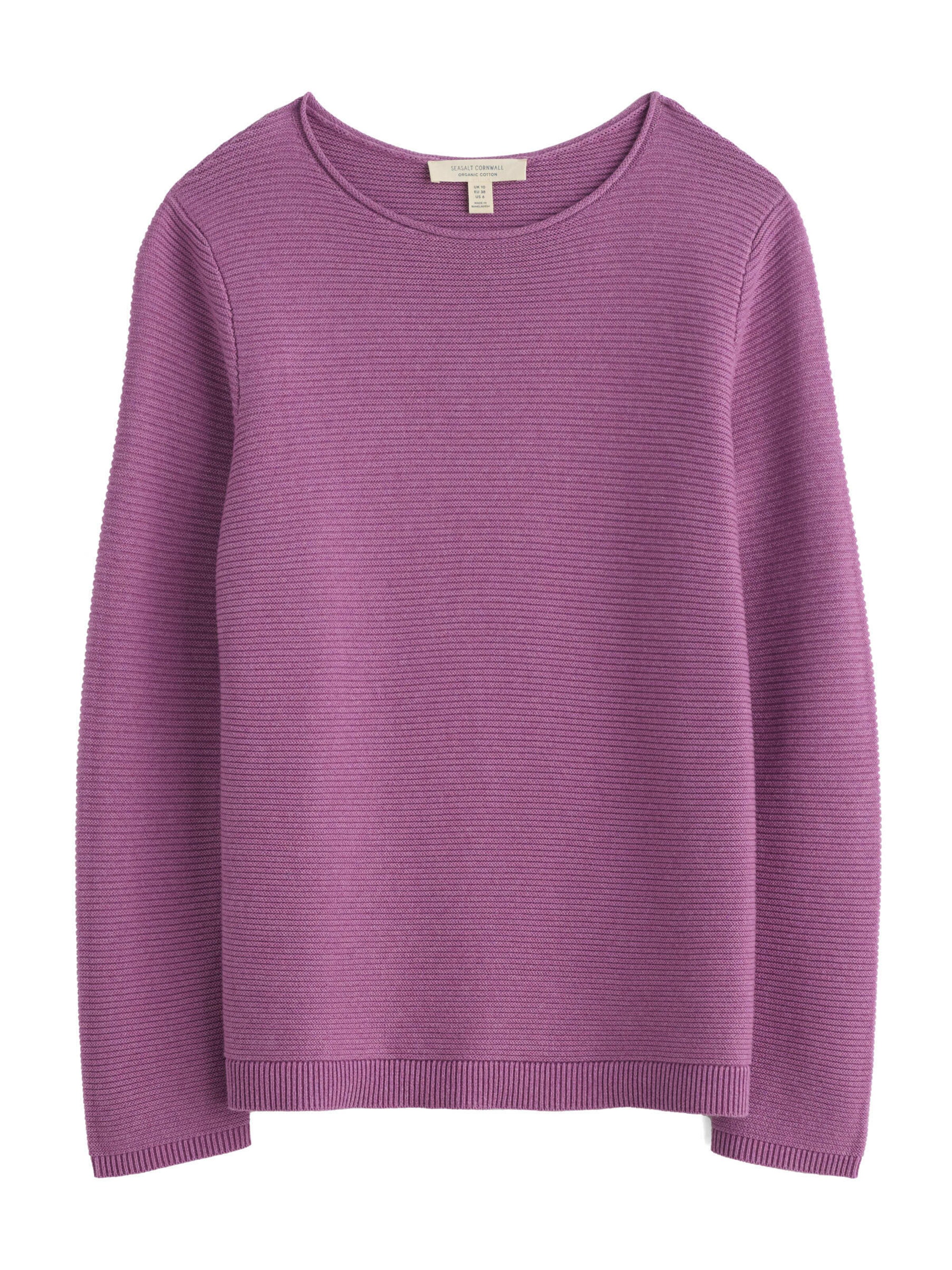 Seasalt Cornwall Pullover 'Makers' in Lila: Vorderseite