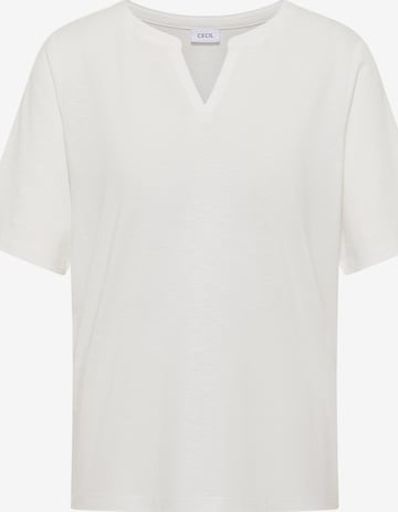 CECIL T-Shirt in Beige: Vorderseite