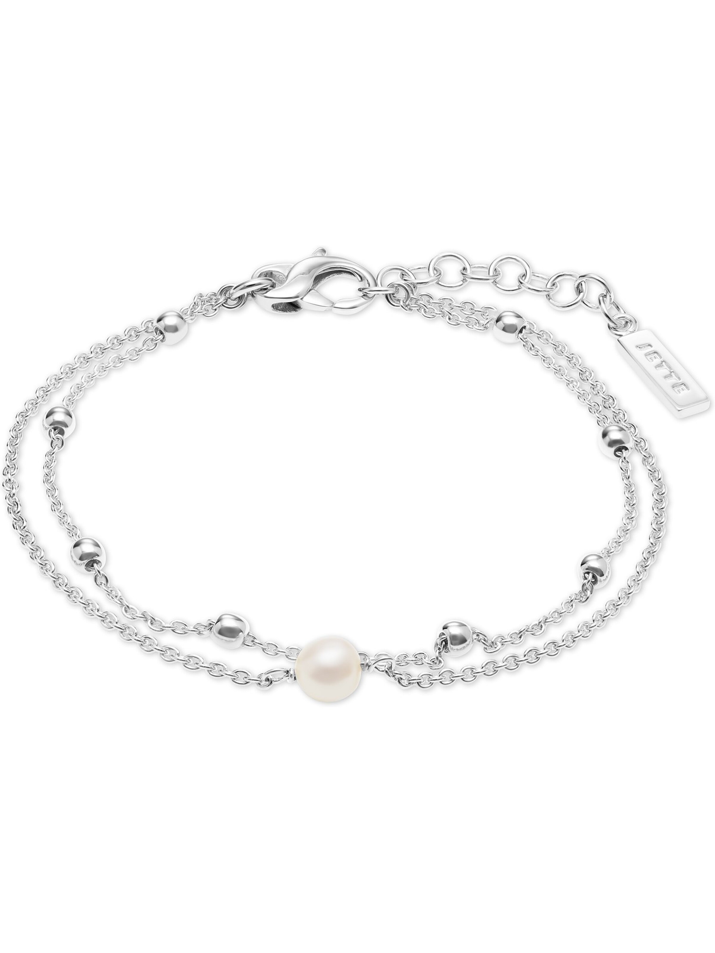 JETTE Armband in Silber: Vorderseite