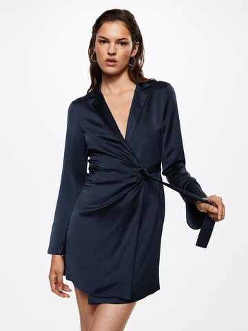 Robe 'EMILY' MANGO en bleu : devant