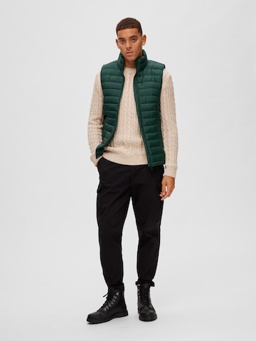 SELECTED HOMME Vest 'TANG' in Green