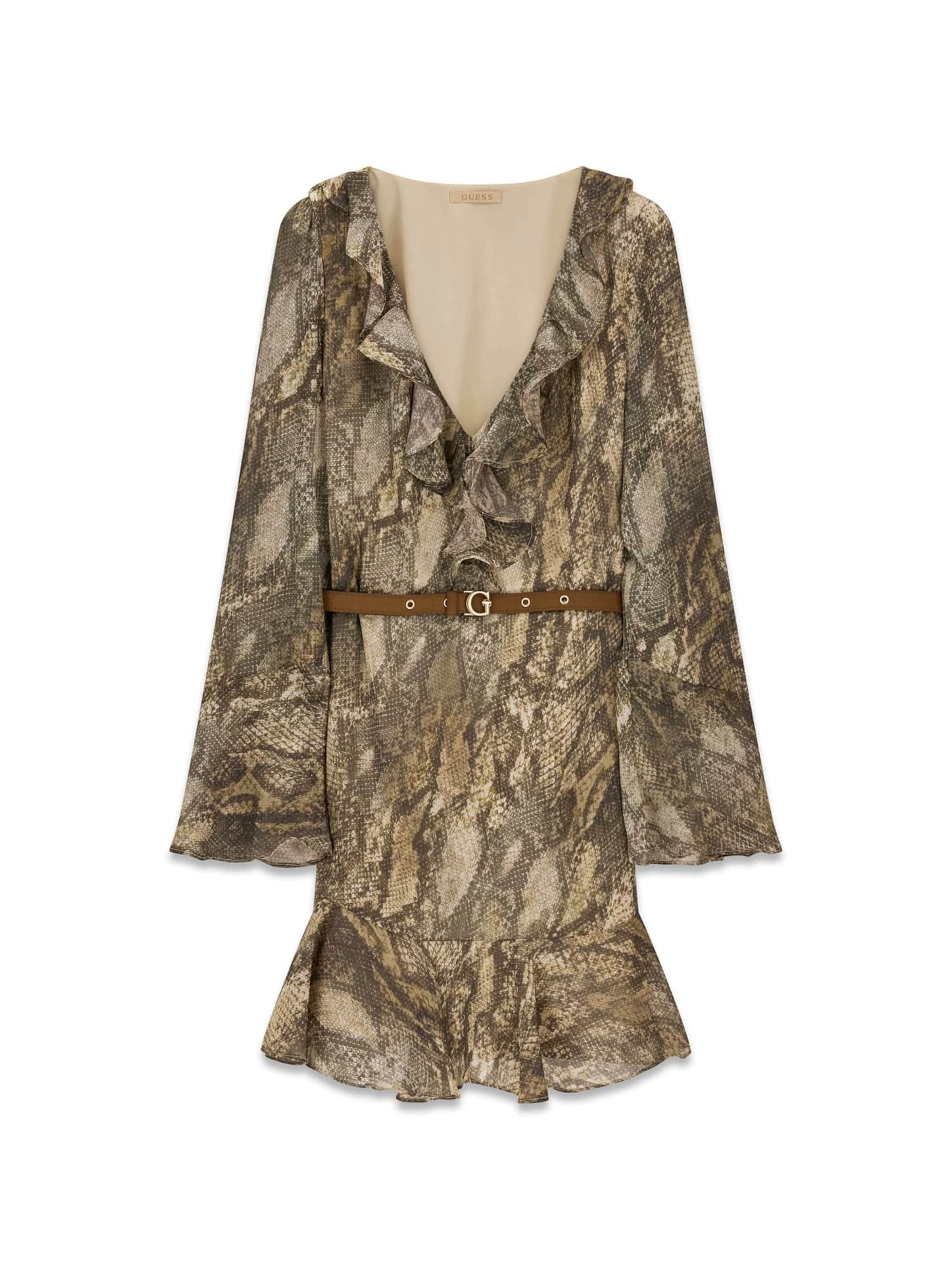 GUESS Kleid in Grün: Vorderseite