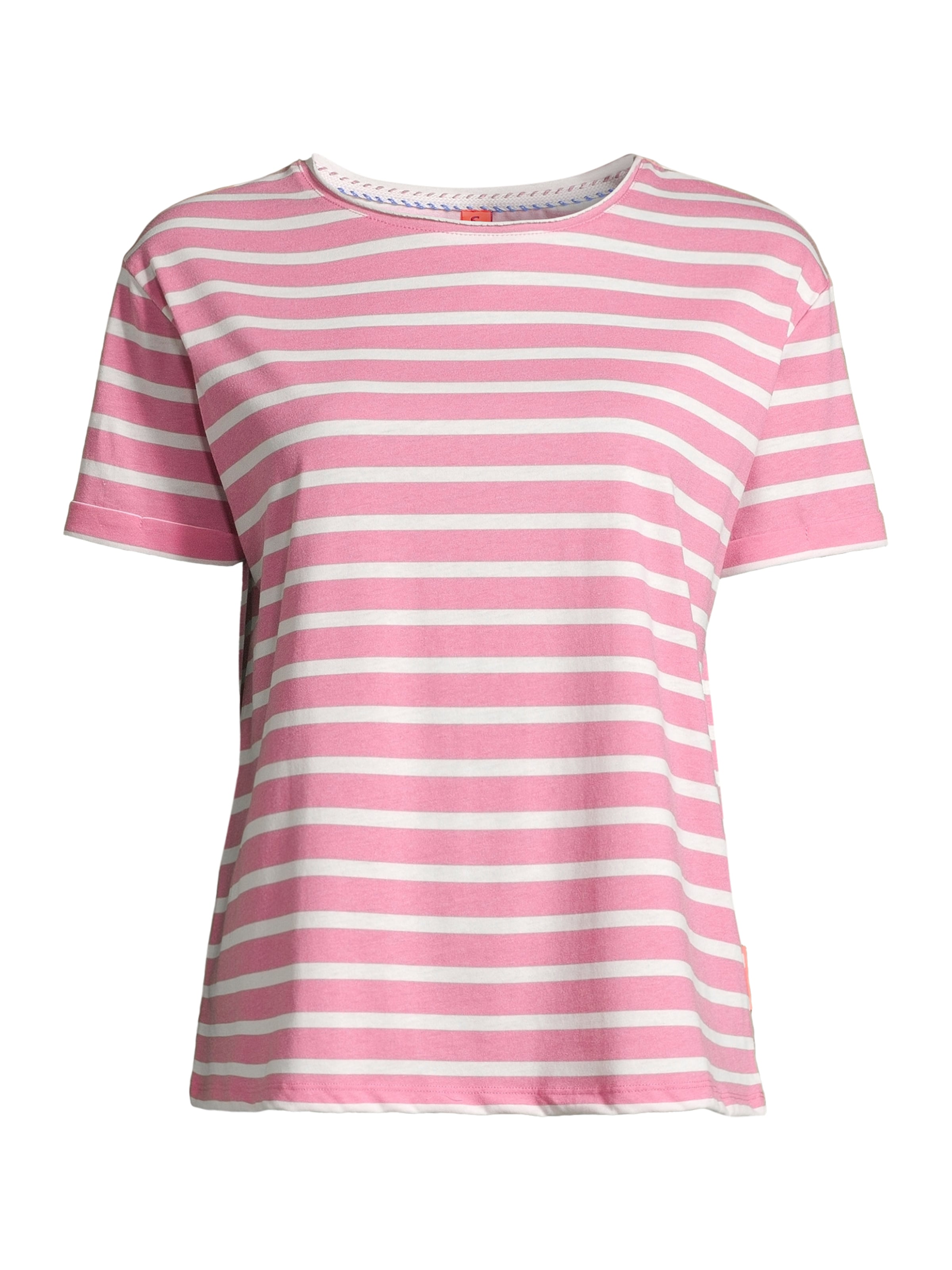 salzhaut T-Shirt 'Opdeelen' in Weiß: Vorderseite