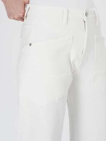 Barrel Jean M.O.D MIRACLE OF DENIM en blanc