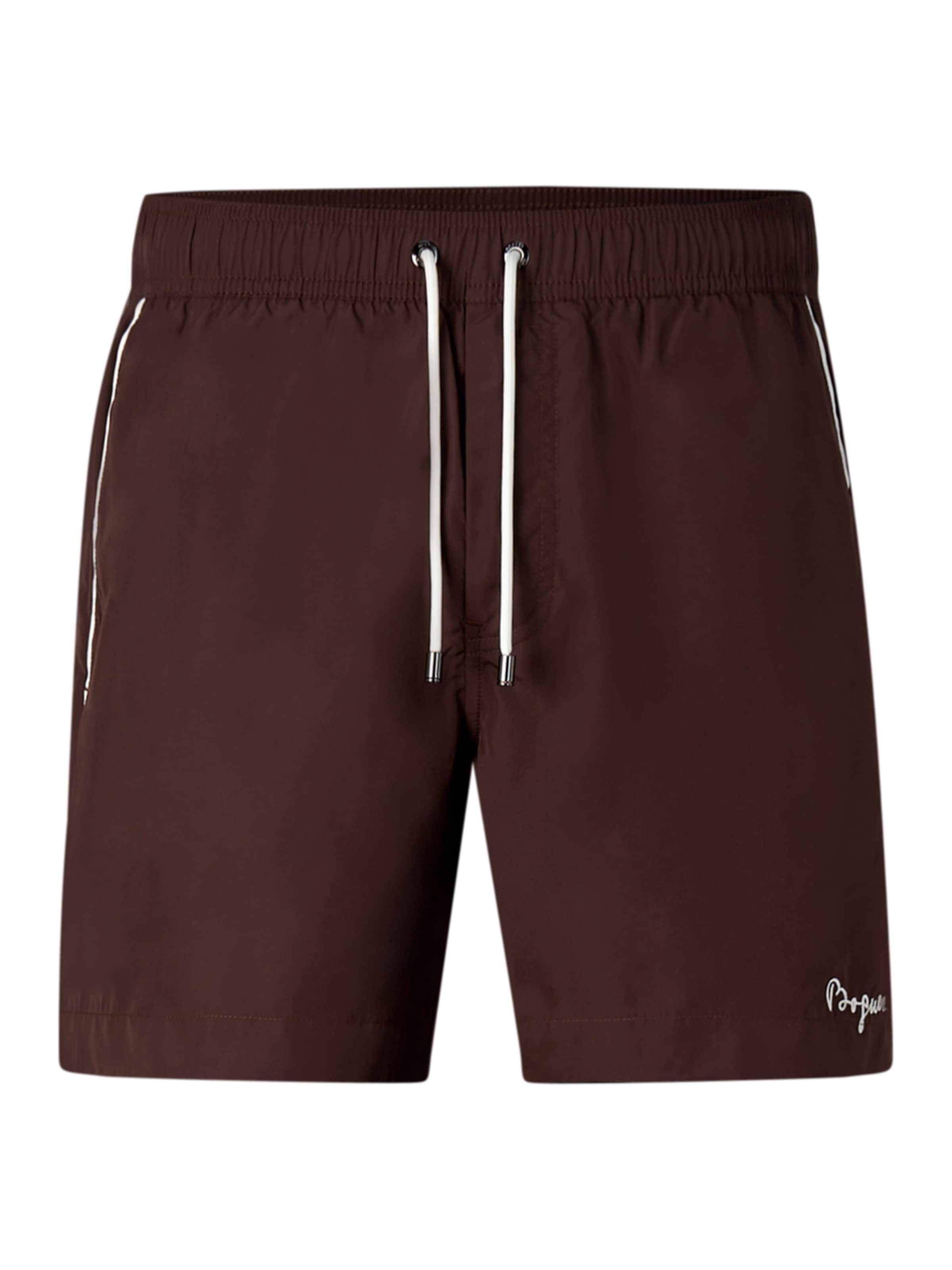 BOGNER Board Shorts 'Paul' in Dark brown, Item view