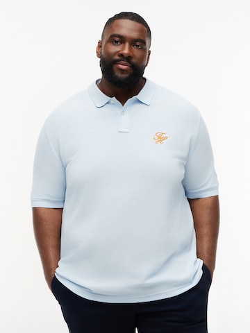 T-Shirt Tommy Hilfiger Big & Tall en bleu : devant