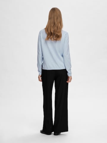 SELECTED FEMME Pullover 'Berga' in Blau