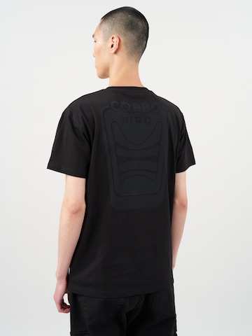 Cørbo Hiro - Camiseta 'Hayabusa' en negro