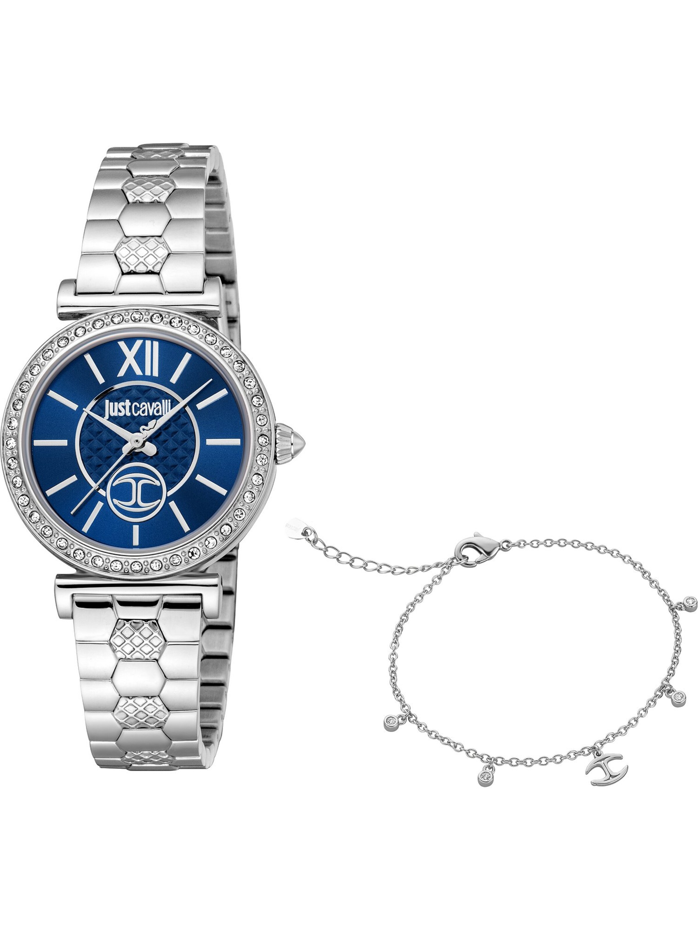 Just Cavalli Analog watch in Silver: front