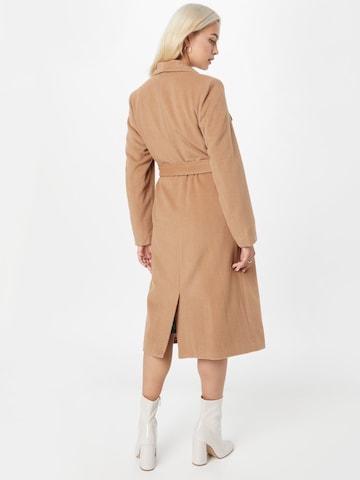 SELECTED FEMME Between-Seasons Coat 'ROSE' in Brown