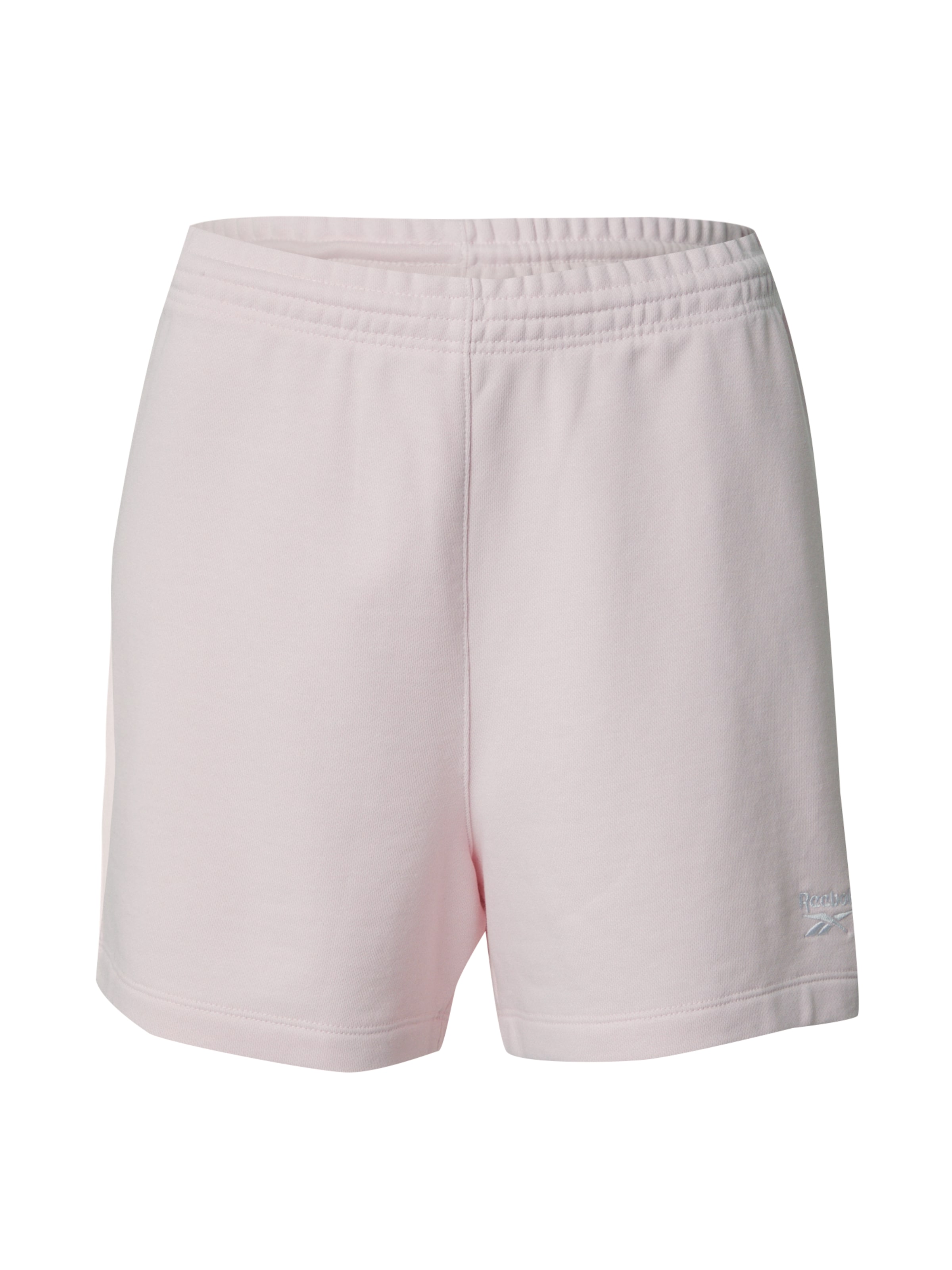 Reebok Normalny krój Spodnie sportowe 'Identity' w kolorze różowy: przód