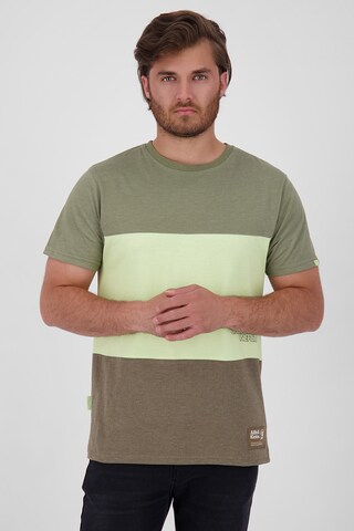 T-Shirt 'BenAK' Alife and Kickin en vert : devant