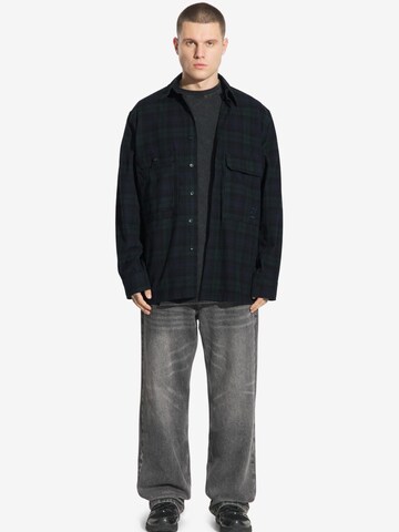 Prosto Shirt 'Check' in Blue