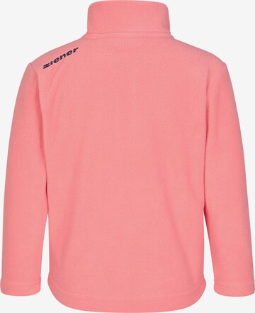 ZIENER Athletic Sweater 'JONKI' in Pink