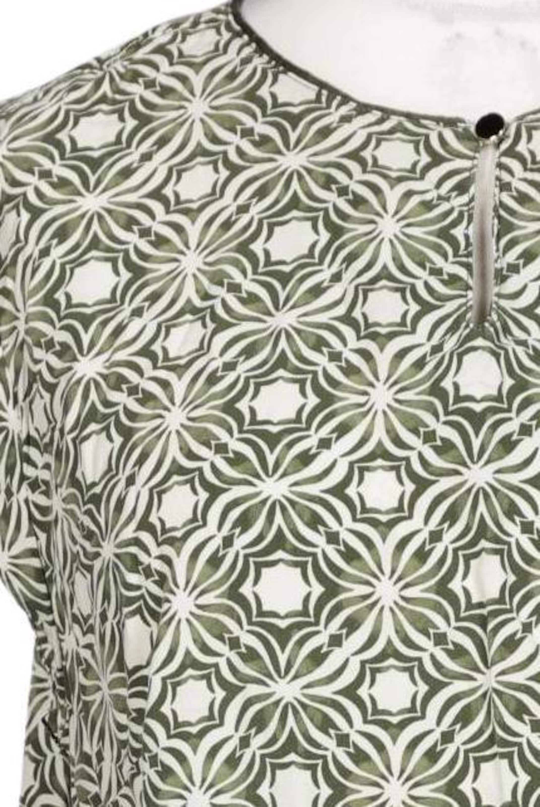 Cartoon Bluse XL in Grün