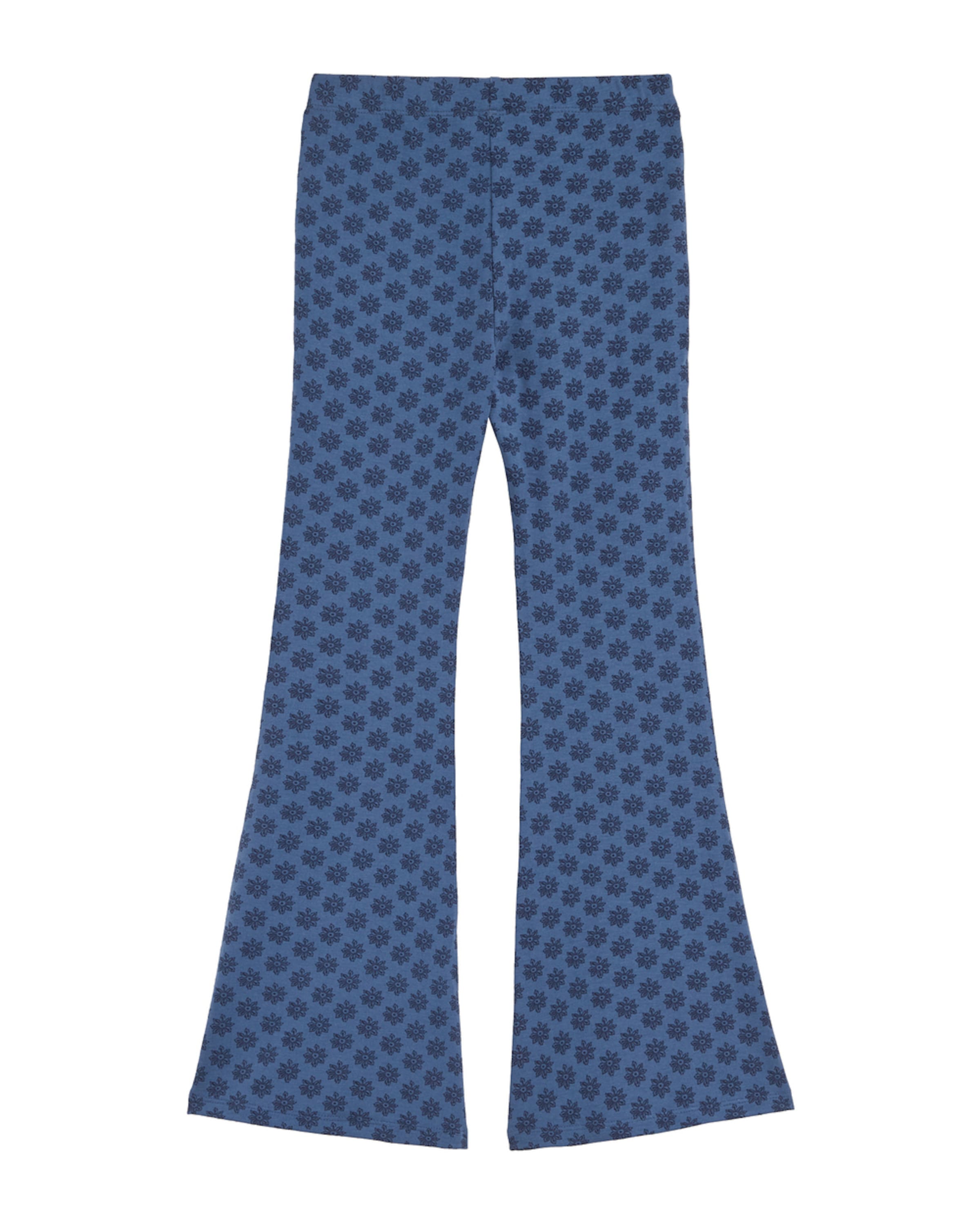 WE FashionFlared/zvonoliki kroj Hlače - plava boja