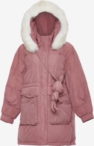 MYMO Winter Jacket in Pink: front