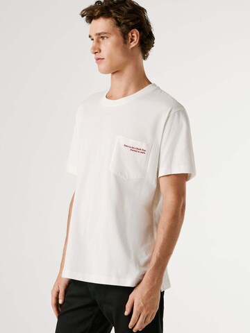 T-Shirt 'SOMER' Pepe Jeans en blanc