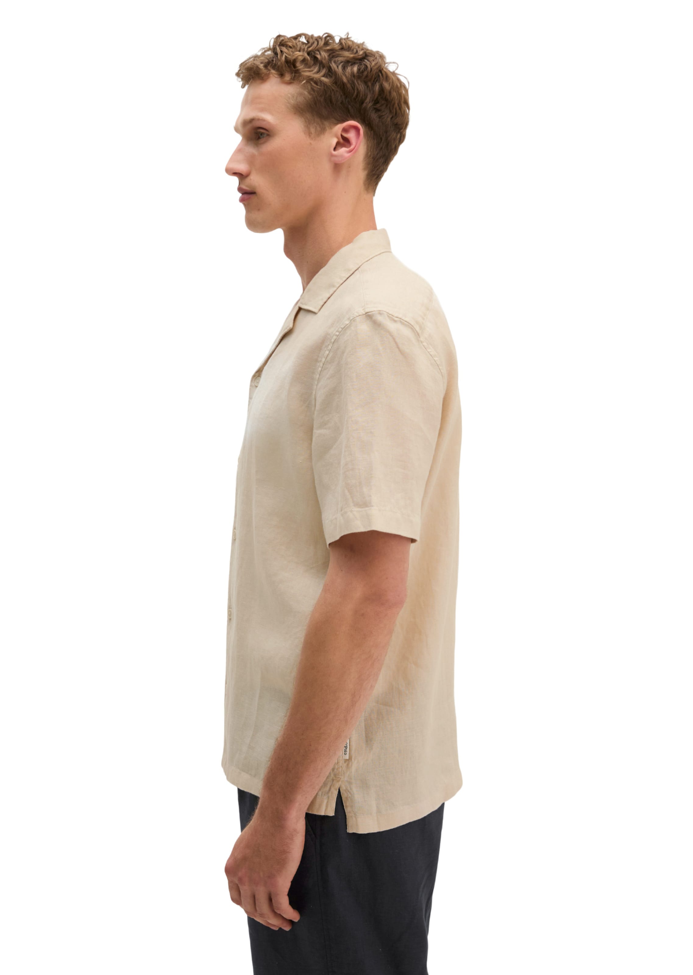 Marc O'Polo Regular Fit Hemd in Beige