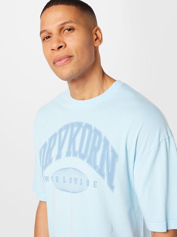 T-Shirt 'HUNT' DRYKORN en bleu