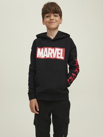 Jack & Jones Junior Sweatshirt in Schwarz: predná strana