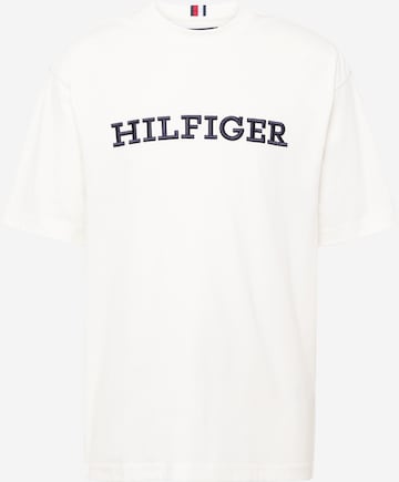 TOMMY HILFIGER Μπλουζάκι σε λευκό: μπροστά