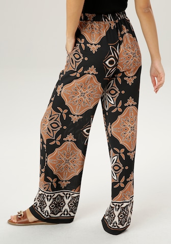 Aniston SELECTED Wide leg Pants in Brown