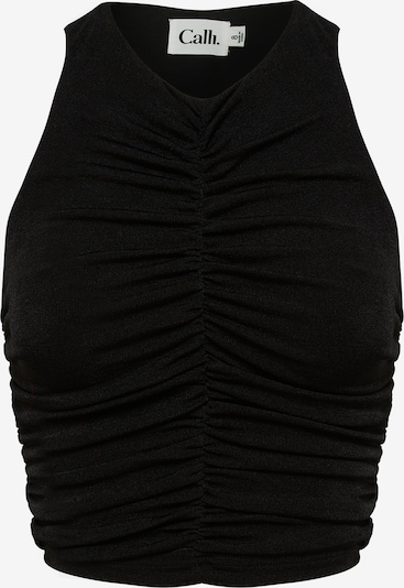 Calli Top in de kleur Zwart, Productweergave