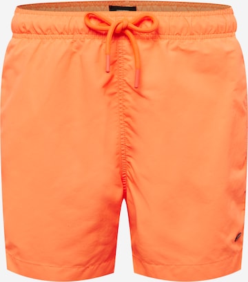 Superdry Board Shorts 'Studios' in Orange: front